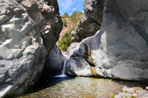 Rio Taburiente en el Barranco de Las Angustias de La Palma