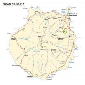 Mapa Gran Canaria