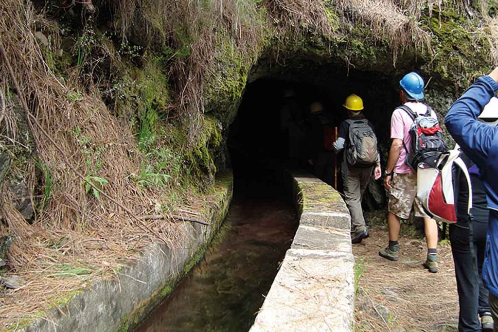 Tunel en Marcos y Cordero en La Palma