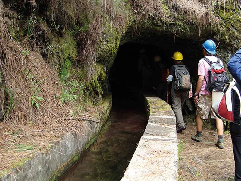 Tunel en Marcos y Cordero en La Palma