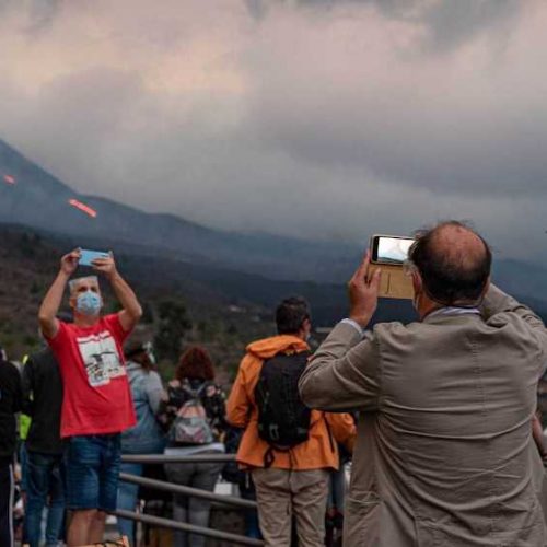 Besichtigung des Vulkans auf La Palma
