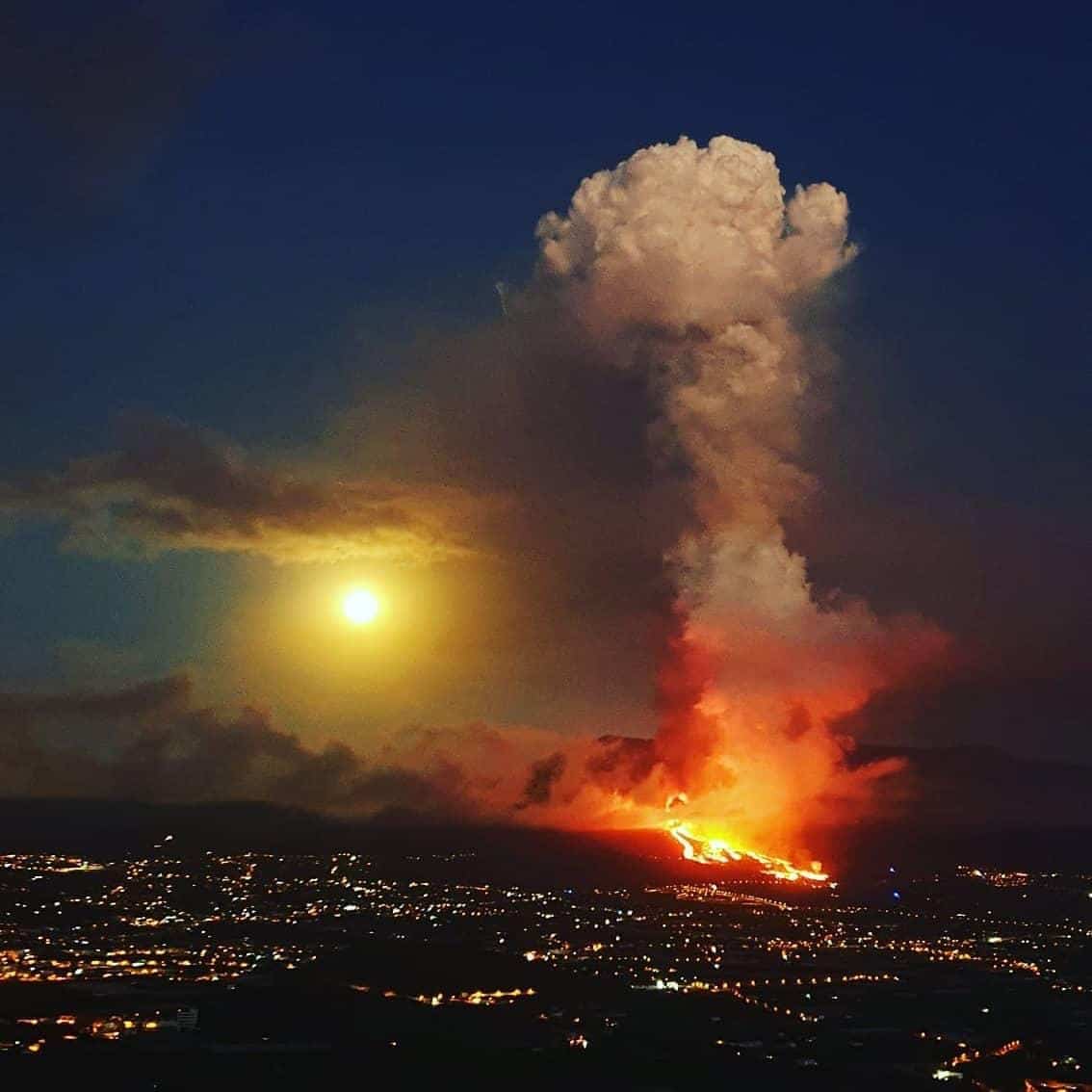 Volcán de La Palma erupción de Septiembre de 2021